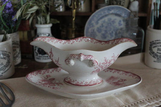 How to create a table-scape using vintage china