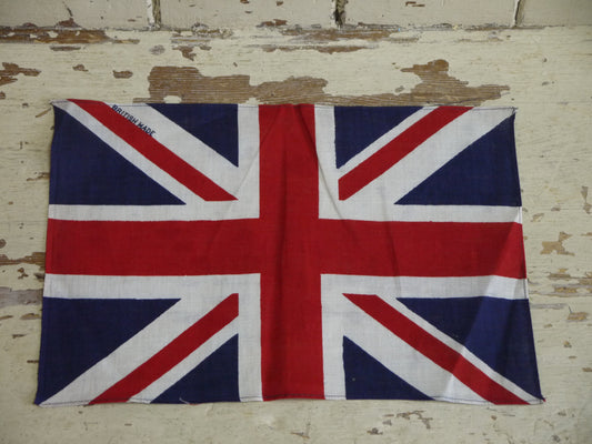 Vintage Union Jack Flag - Decorative Union Jack - British Flag - Vintage Flag -British Made Circa 1930s - British Decor - English Flag