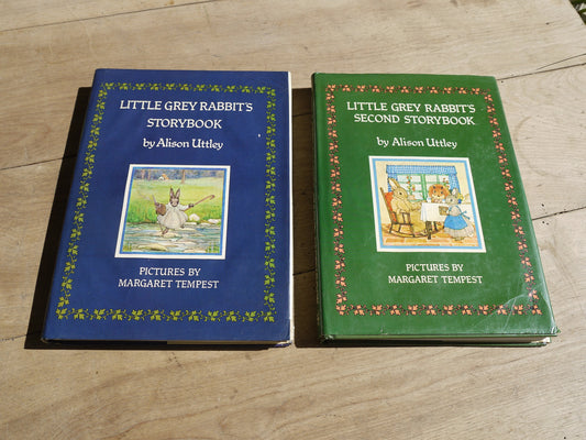 Vintage Childrens Books - Vintage Story Book - Litte Grey Rabbit Story Books - kids Story Book - Childrens Books - Rabbit Story Book - Books