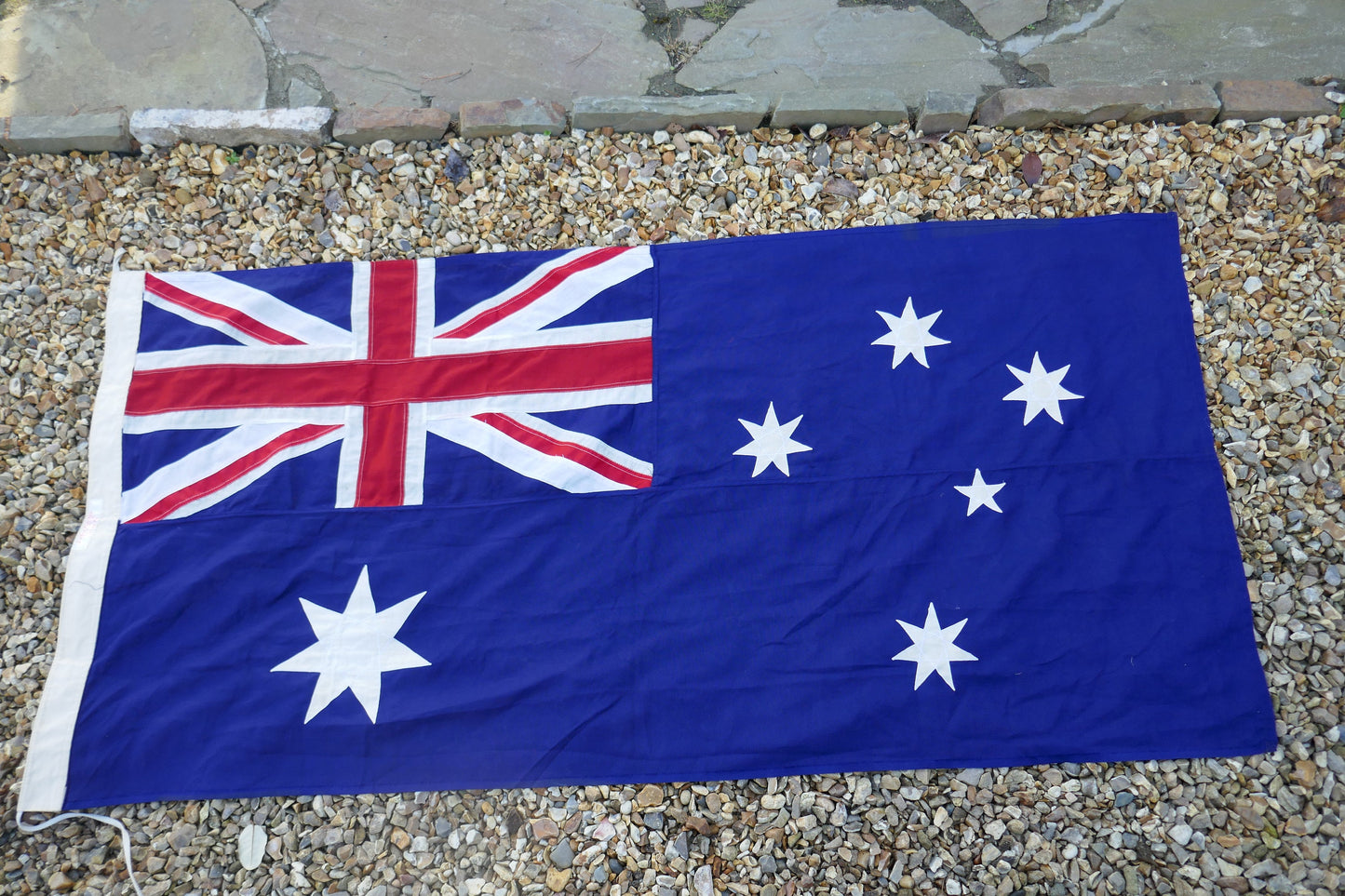 XL Vintage Australian Flag - Australian Blue Ensign Flag - Commonwealth Flag - Vintage Flag - Union Jack