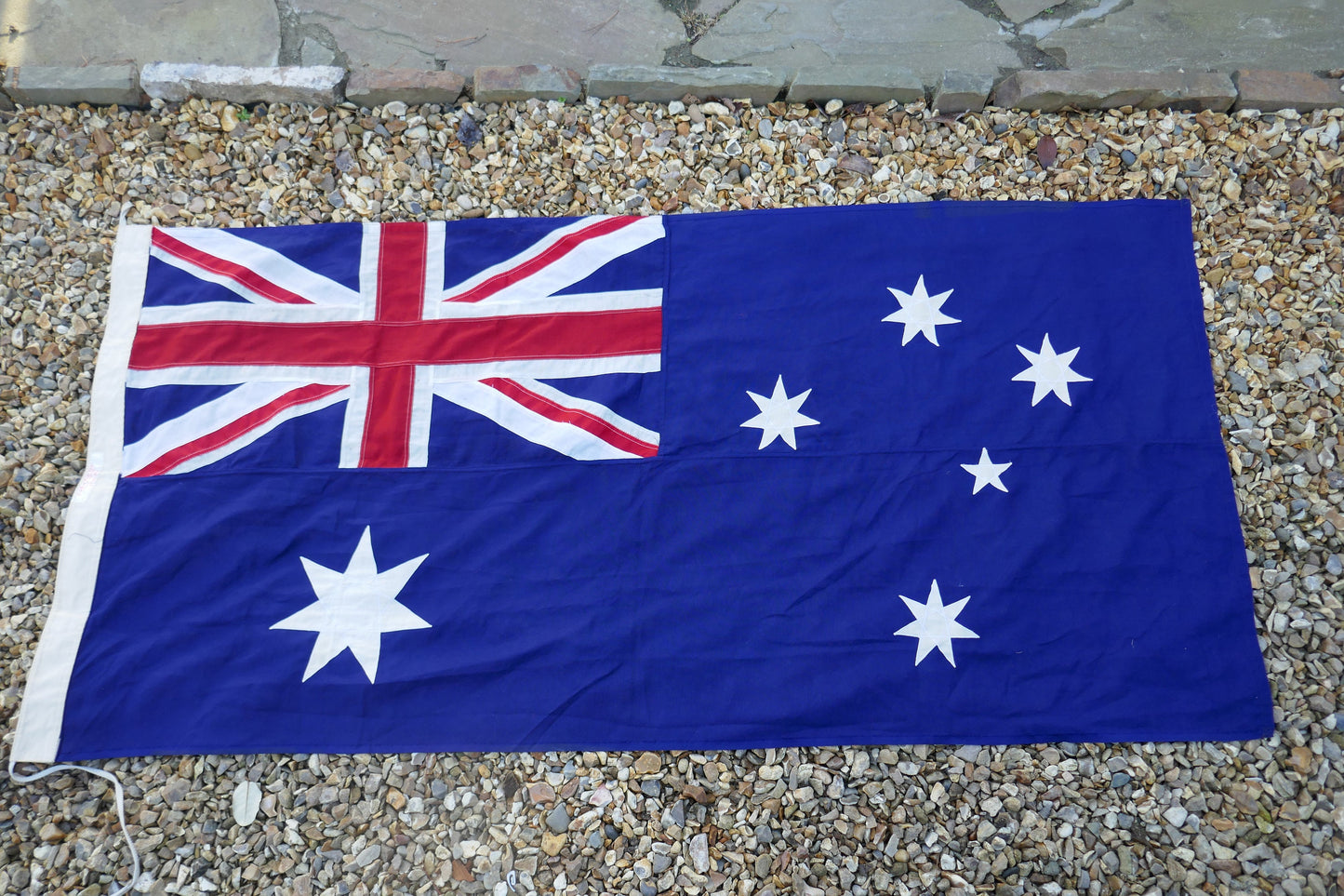 XL Vintage Australian Flag - Australian Blue Ensign Flag - Commonwealth Flag - Vintage Flag - Union Jack