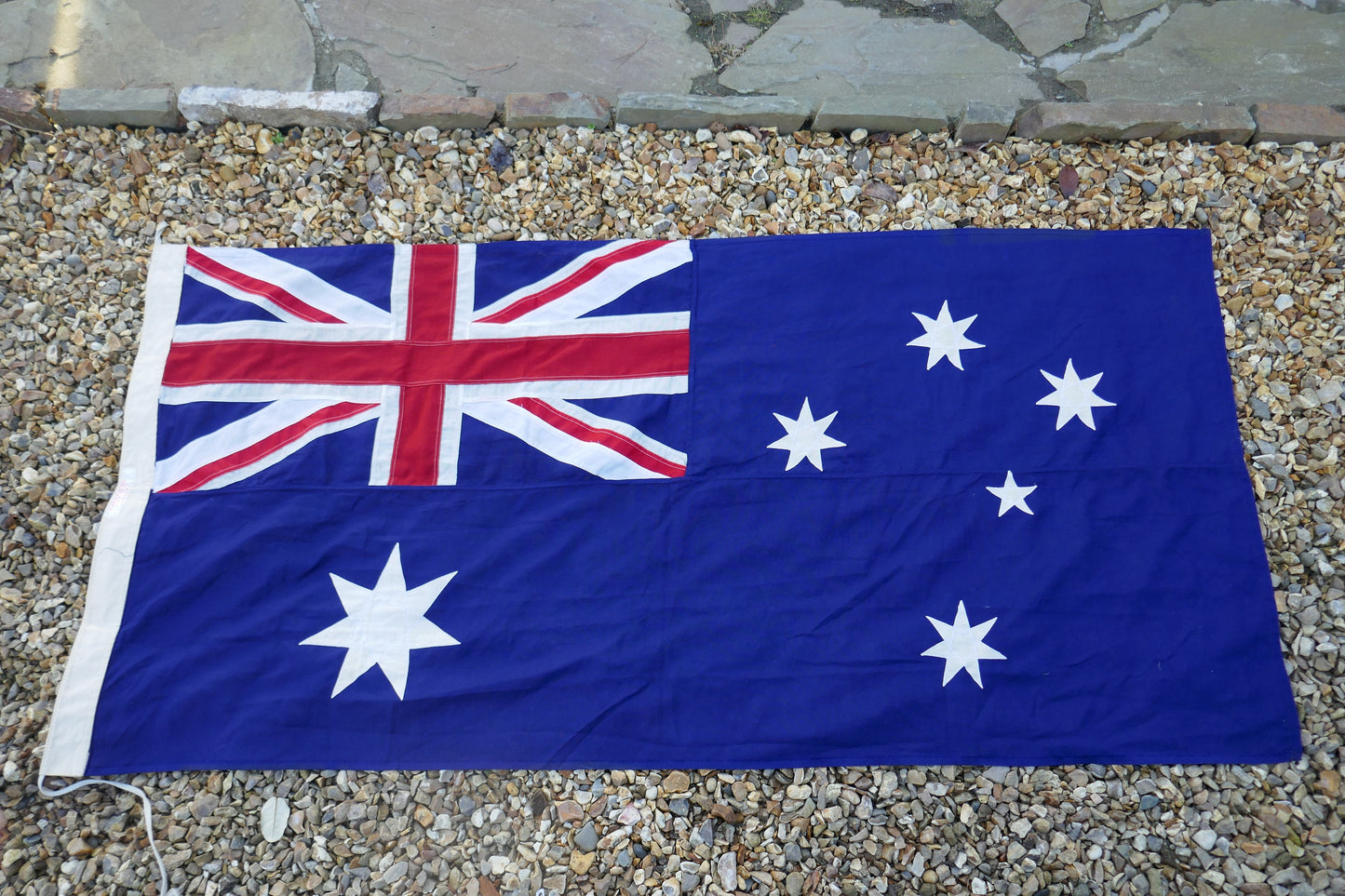 XL Vintage Australian Flag - Australian Blue Ensign Flag - Commonwealth Flag - Vintage Flag - Union Jack