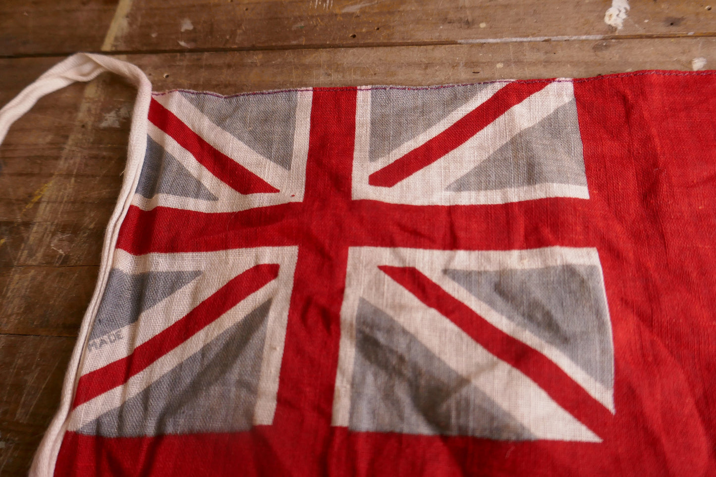 Mini Vintage Australian Flag - Australian Red Ensign Flag - Commonwealth Flag - Vintage Flag -British Made 1930s - British Flag -Union Jack