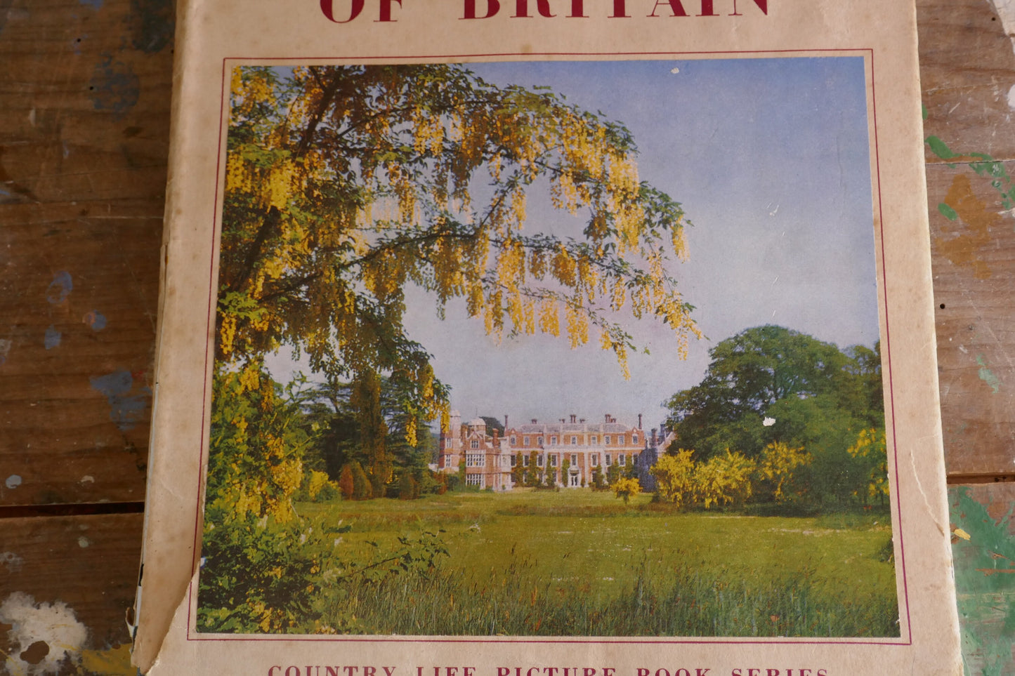 Vintage England Guide Book - Picture Guide Book - English Book - England Map - British guide book - Vintage Maps - Map Book - Photo book