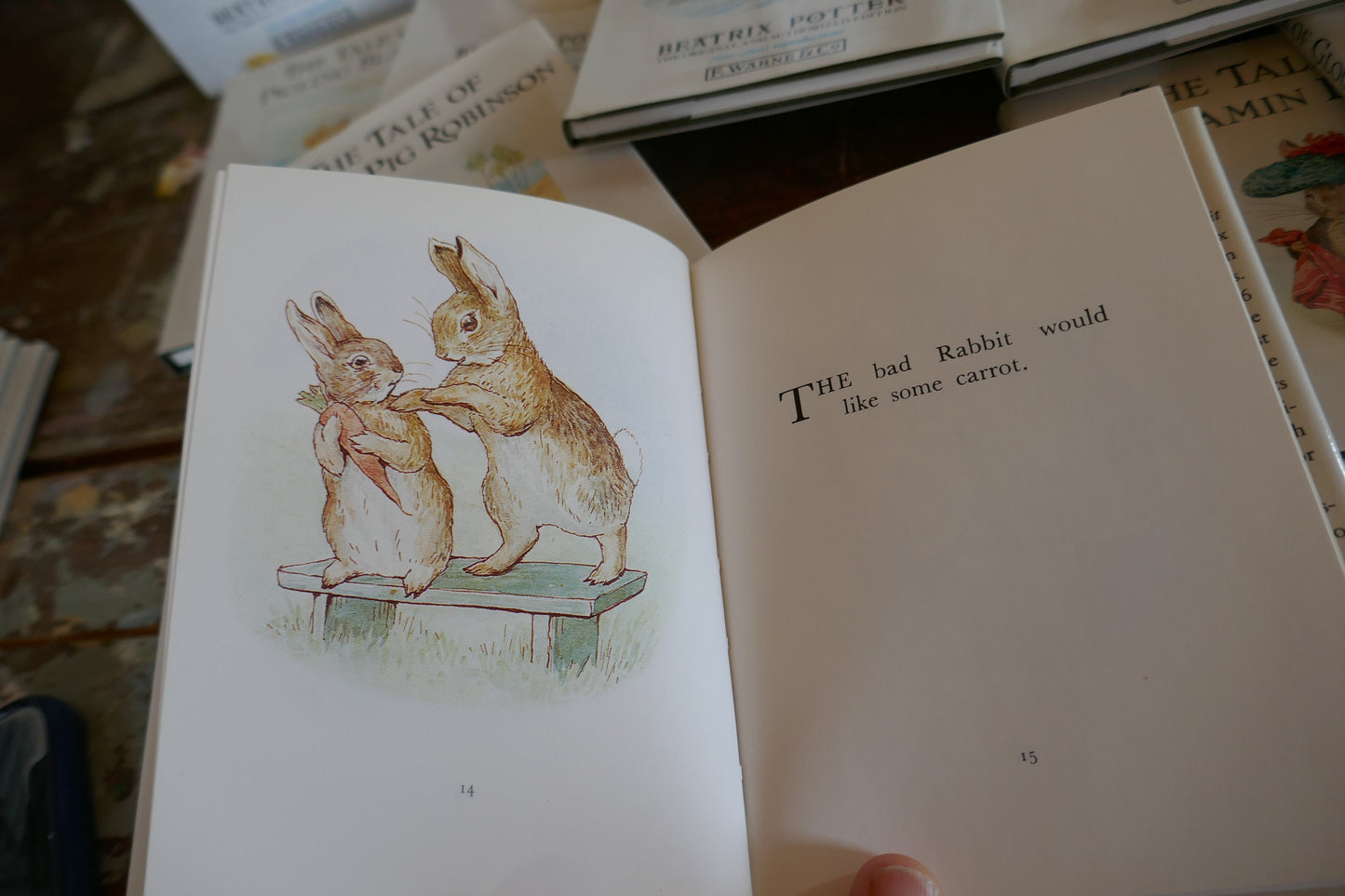 Vintage Beatrix Potter Books, Set of 11 Beatrix Potter Books, Vintage Beatrix Potter Books - Vintage Beatrix Potter Kids Books