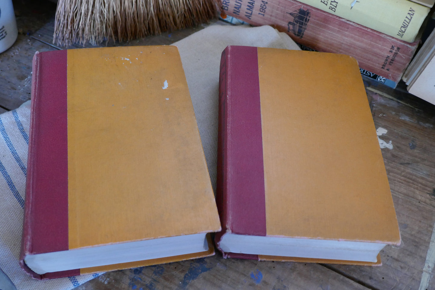 Pair of Antique Charles Dickens Books - Vintage Story Books - Charles Dickens Book - Childrens Books - Antique Charles Dickens Books - books