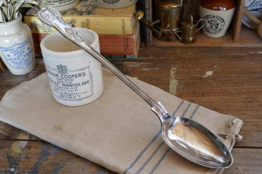 XL Antique Decorative Spoon - XL Ladle Spoon - Jam Spoon - Antique Spoon - Antique Jam Spoon - Serving Spoon - Antique Flatware - Flatware