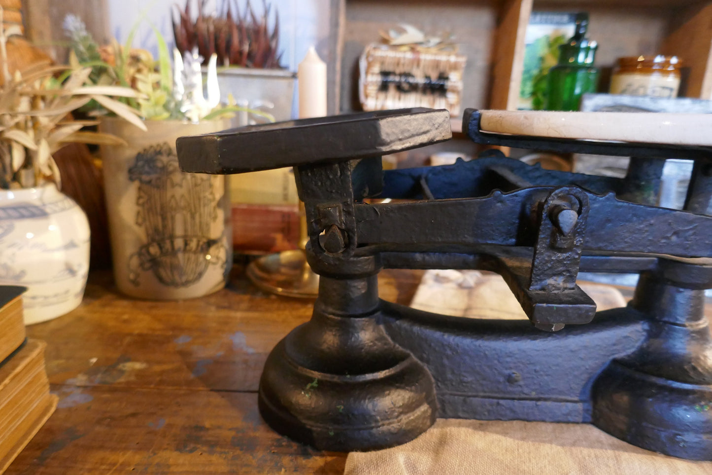 Antique Scales - Circa 1850s -  Weighing Scales - Antique Shop Scales - Kitchen Scale -Vintage Scale - Farmhouse Scale