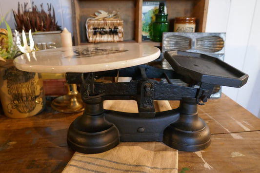 Antique Scales - Circa 1850s -  Weighing Scales - Antique Shop Scales - Kitchen Scale -Vintage Scale - Farmhouse Scale