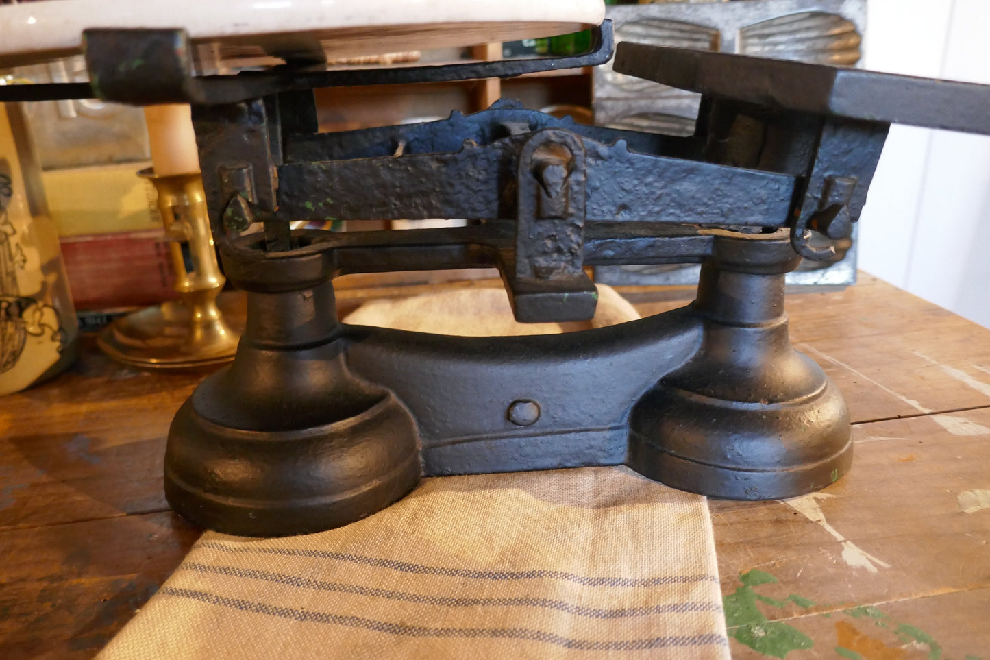 Antique Scales - Circa 1850s -  Weighing Scales - Antique Shop Scales - Kitchen Scale -Vintage Scale - Farmhouse Scale