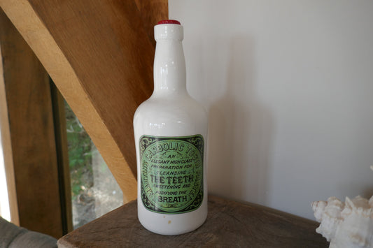 Vintage Portmeirion Bottle - Bottle - Reusable Bottle - Vintage Portmeirion - Vintage Bottle - Vintage Ceramic Bottle - Storage Bottle