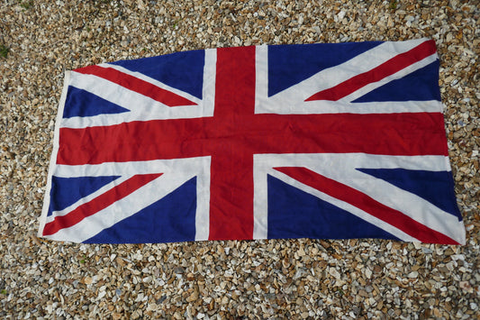 Huge Vintage Union Jack Flag - Decorative Union Jack - British Flag - Vintage Flag -British Made Circa 1950 - union Jack - English Flag