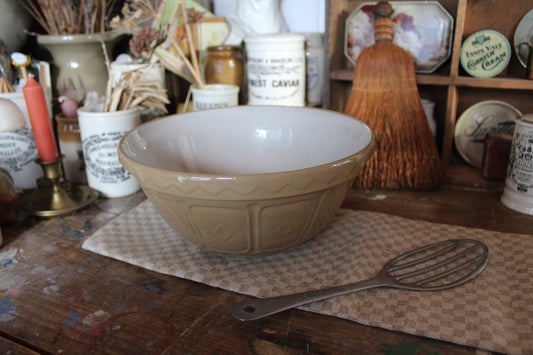 Vintage Mixing Bowl - Stoneware Mixing Bowl - Vintage English Mixing Bowl - Farmhouse - Bowl - Stoneware Bowl - Mixing Bowl  Mason Cash bowl