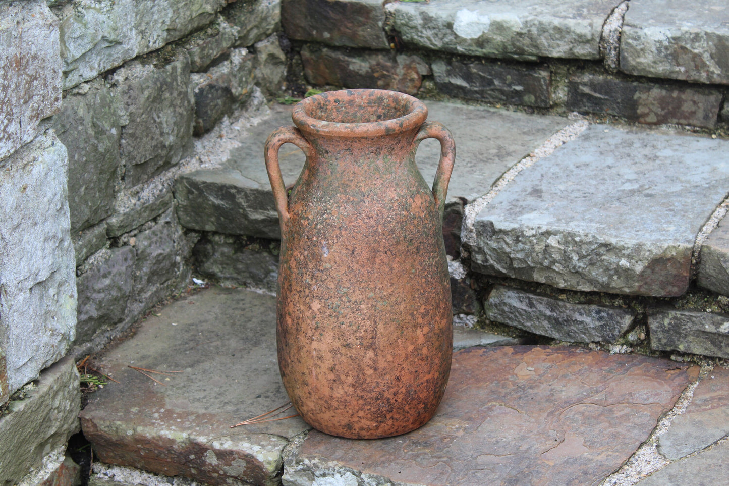 Vintage Terracotta Pot, Vintage Terracotta Urn, Vintage Garden Urn, Vintage Planter, Vintage Terracotta Pot, Flower Pot, Rustic Pot, Planter