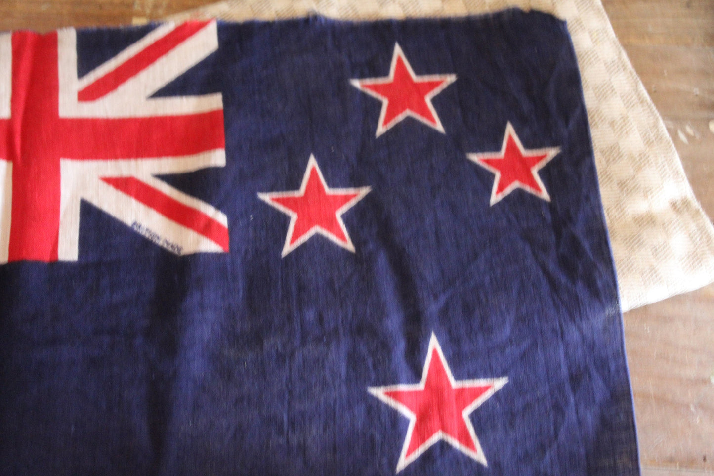 Vintage New Zealand Flag - Flag - Commonwealth Flag - Vintage Flag -British Made Circa 1930s - British Flag -Union Jack