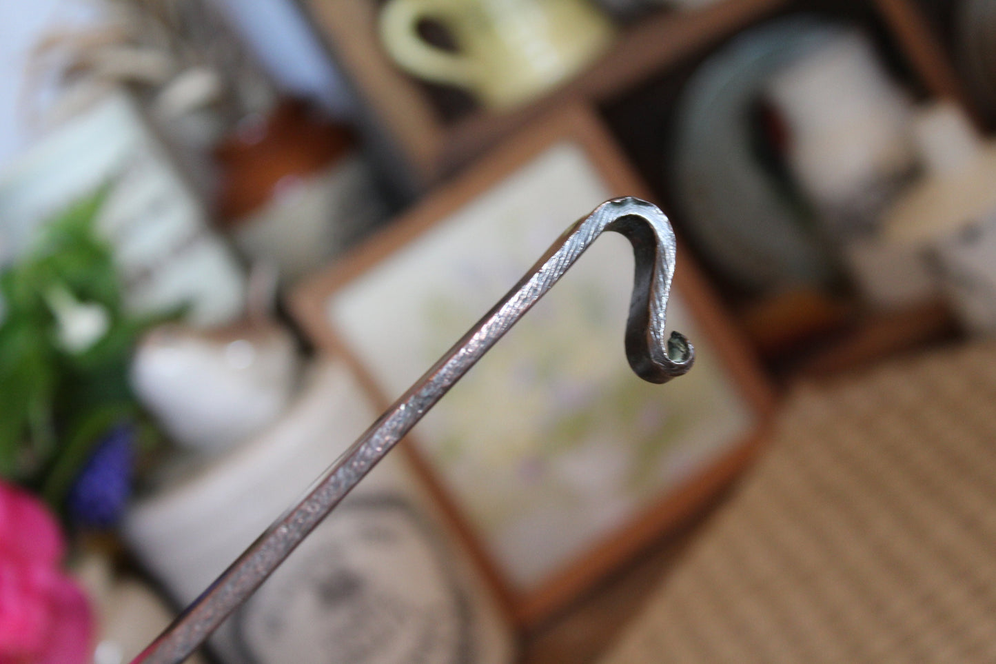 Vintage French Copper Ladle, Copper Kitchen Utensil, Vintage Kitchen Utensil, Kitchen Utensil, Copper Kitchen Spoon, Copper Strainer Spoon