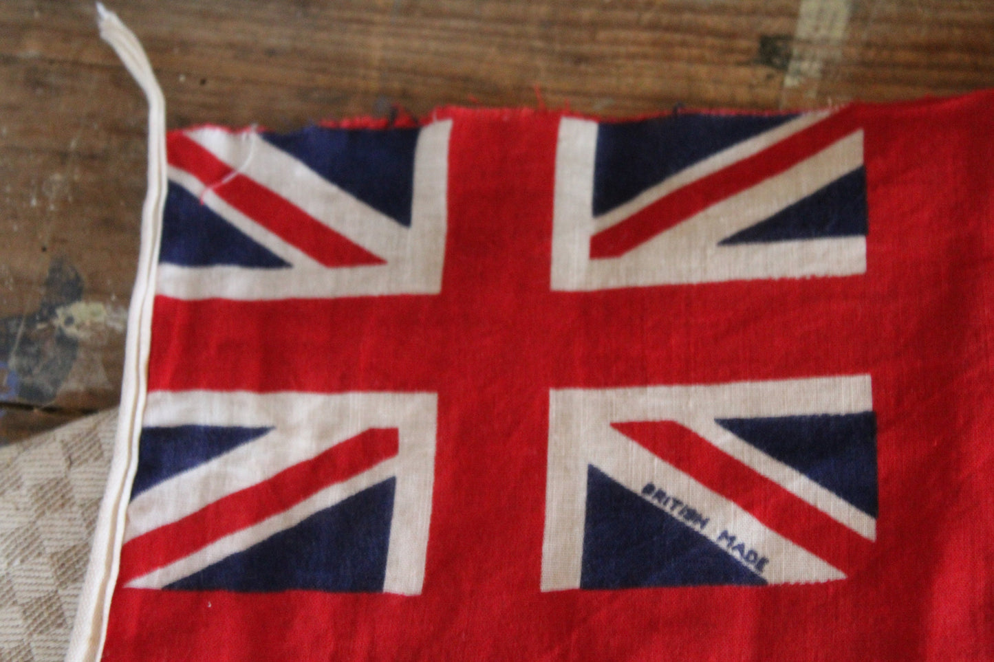 Mini Vintage Australian Flag - Australian Red Ensign Flag - Commonwealth Flag - Vintage Flag -British Made 1930s - British Flag -Union Jack