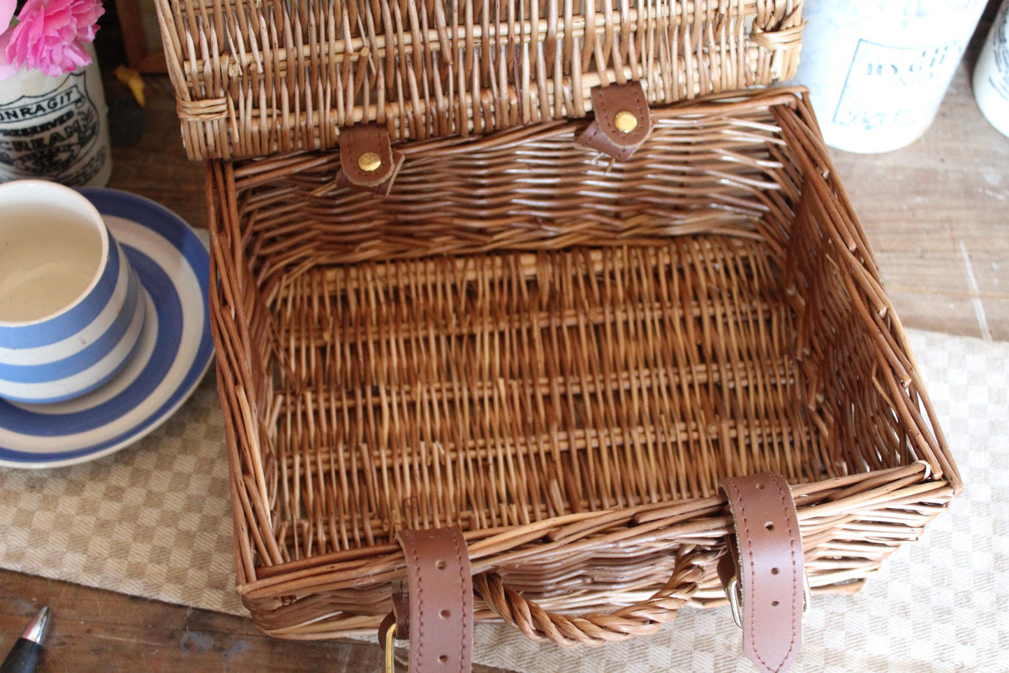 Fortnum and Mason Vintage Picnic Hamper, Vintage Picnic Hamper, Picnic Basket, Picnic Hamper, Vintage Basket, Fortnum and Mason Hamper