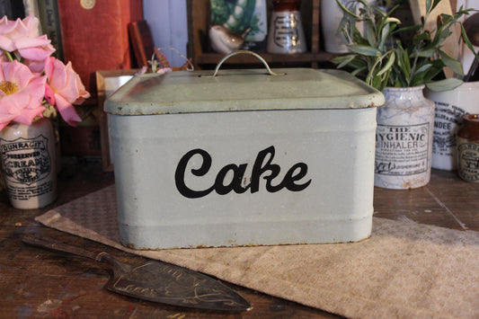 Rare Cakes Tin, Pride o Home Vintage Cake Tin, Vintage Cakes Tin, Vintage Kitchen Canister, English Cake tin, Kitchen Canisters, Kitchen Jar