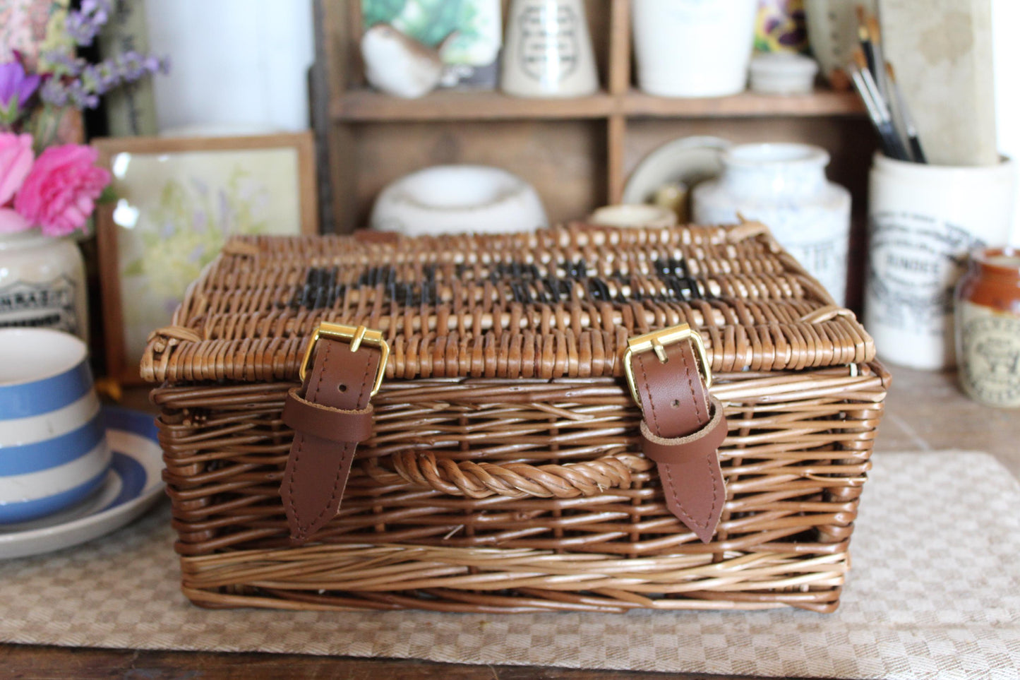 Fortnum and Mason Vintage Picnic Hamper, Vintage Picnic Hamper, Picnic Basket, Picnic Hamper, Vintage Basket, Fortnum and Mason Hamper