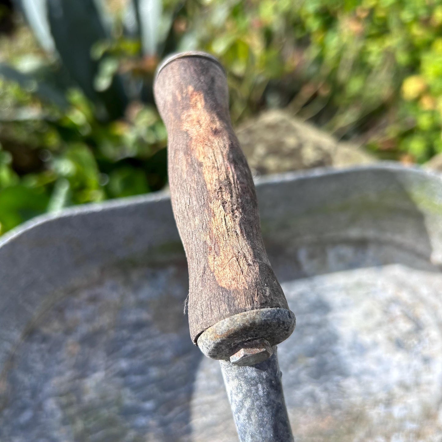 Zinc Garden Trug Basket, Garden Trug Basket, Vintage Basket, Galvanised Trug, Trug Box, Trug Basket, Gardening Basket, Storage Basket