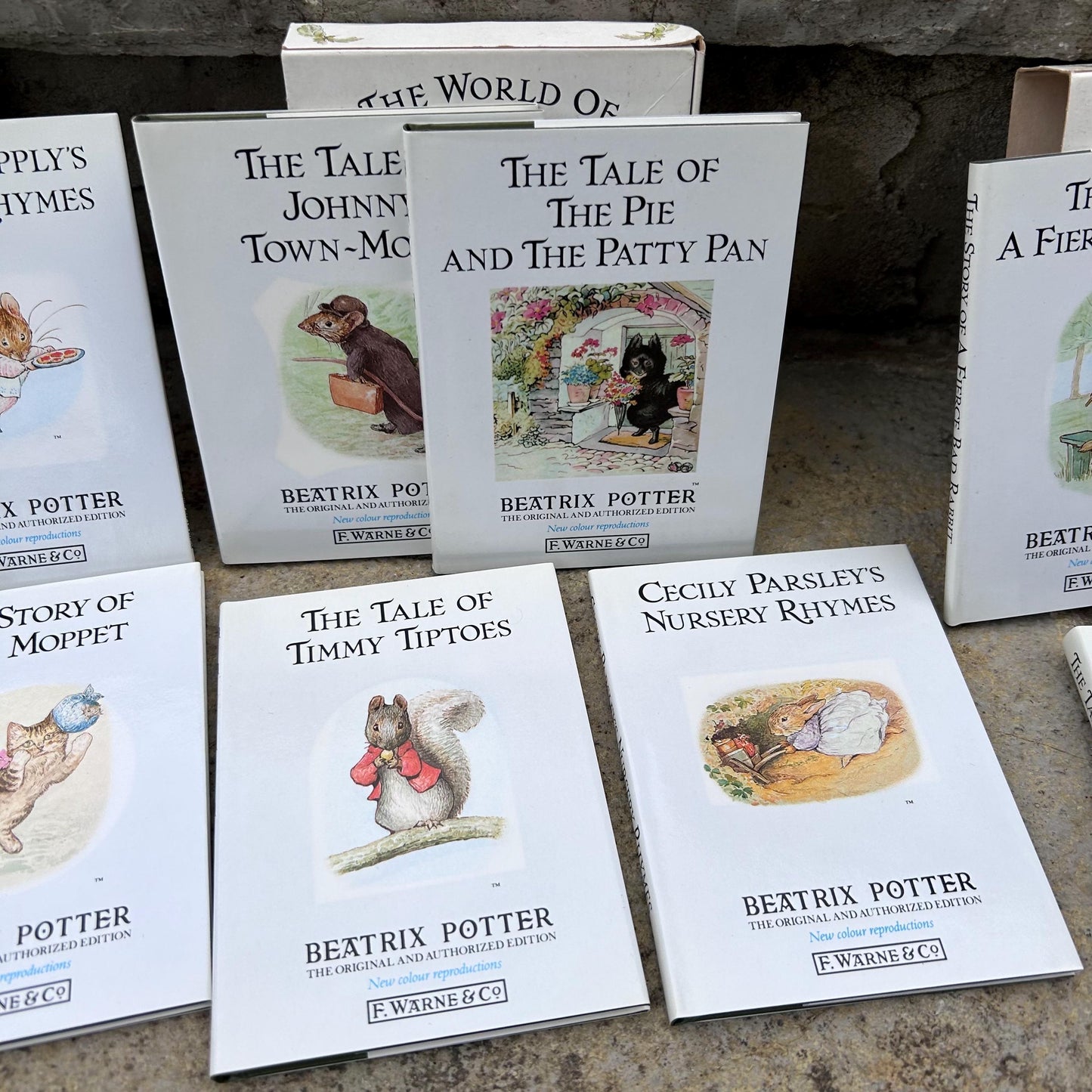 Vintage Beatrix Potter Books, Set of 11 Beatrix Potter Books, Vintage Beatrix Potter Books - Vintage Beatrix Potter Kids Books