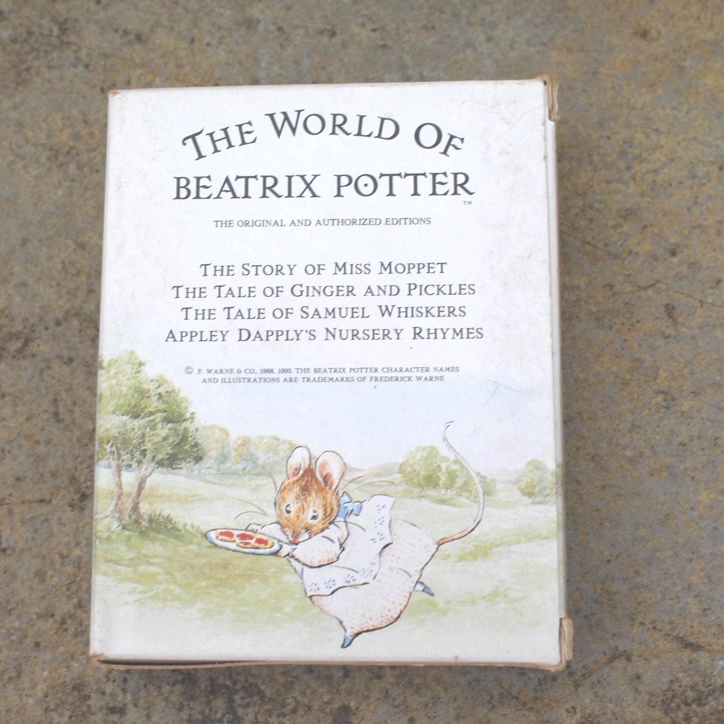 Vintage Beatrix Potter Books, Set of 4 Beatrix Potter Books, Vintage Beatrix Potter Books - Vintage Beatrix Potter Children&#39;s Books, Beatrix